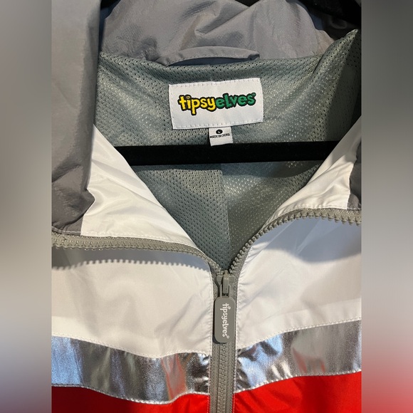 Tipsy Elves WOMEN'S RAINBOW PRO WINDBREAKER JACKET - Picture 7 of 8